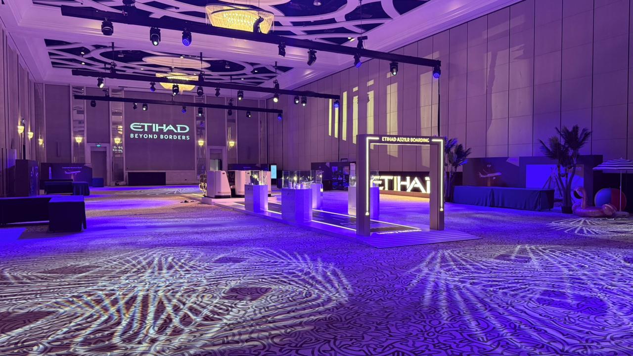 Etihad Accelerate Revenue & Commercial Event, Abu Dhabi, UAE Background