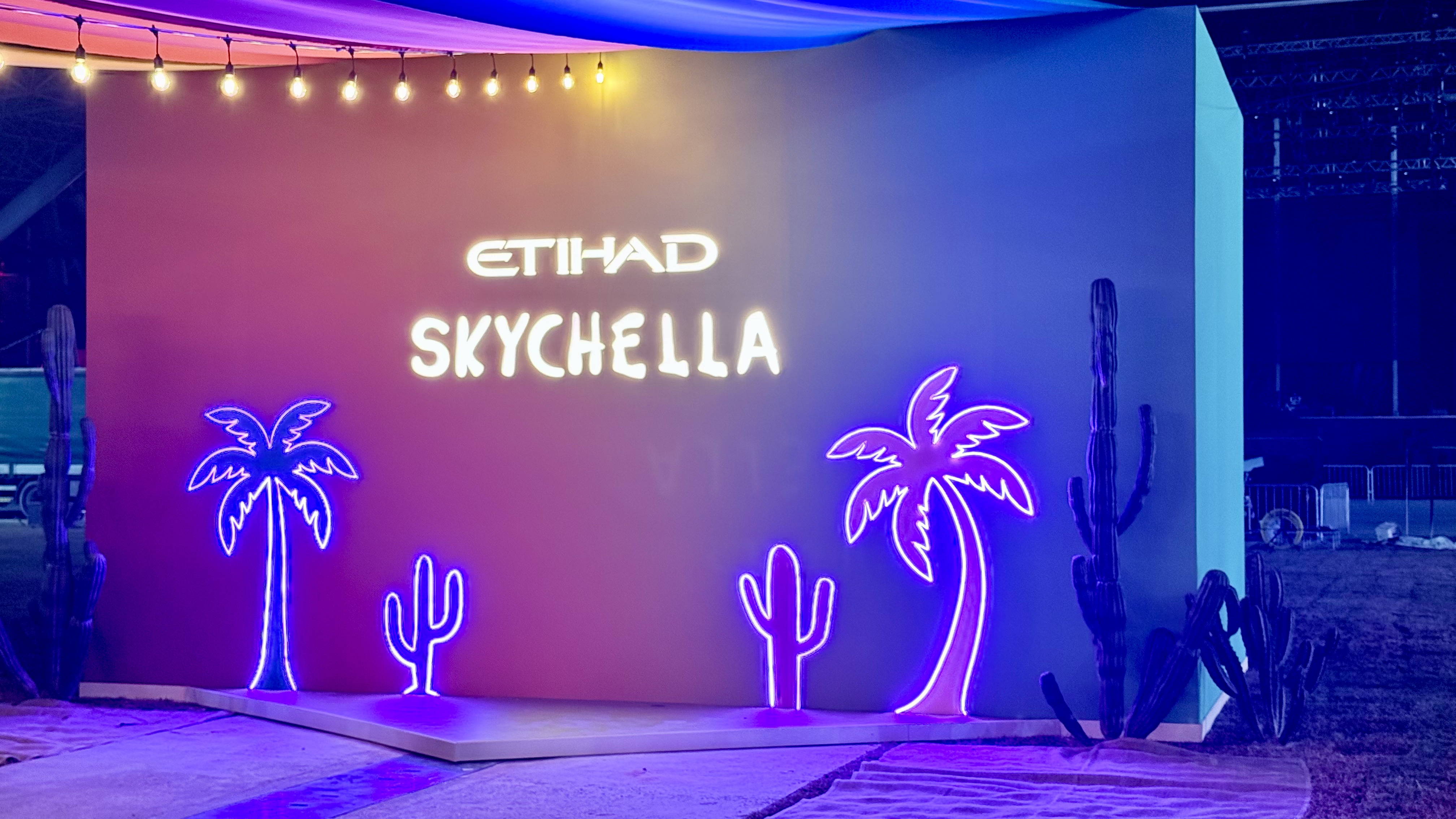 Etihad Skychella – Abu Dhabi Background