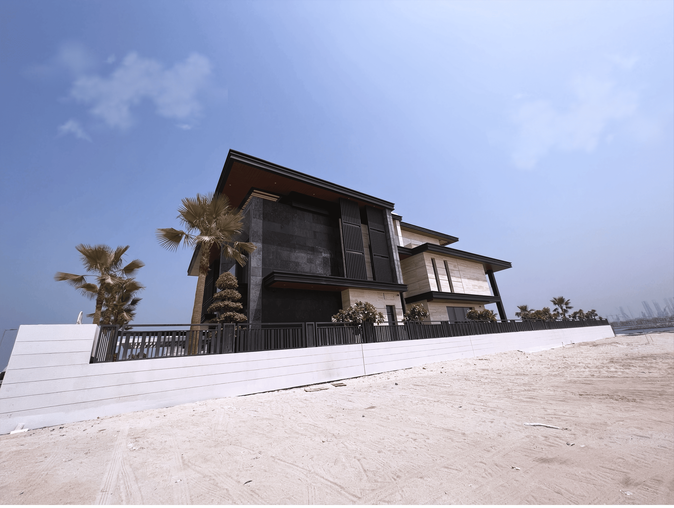 Villa at Lamer  Background