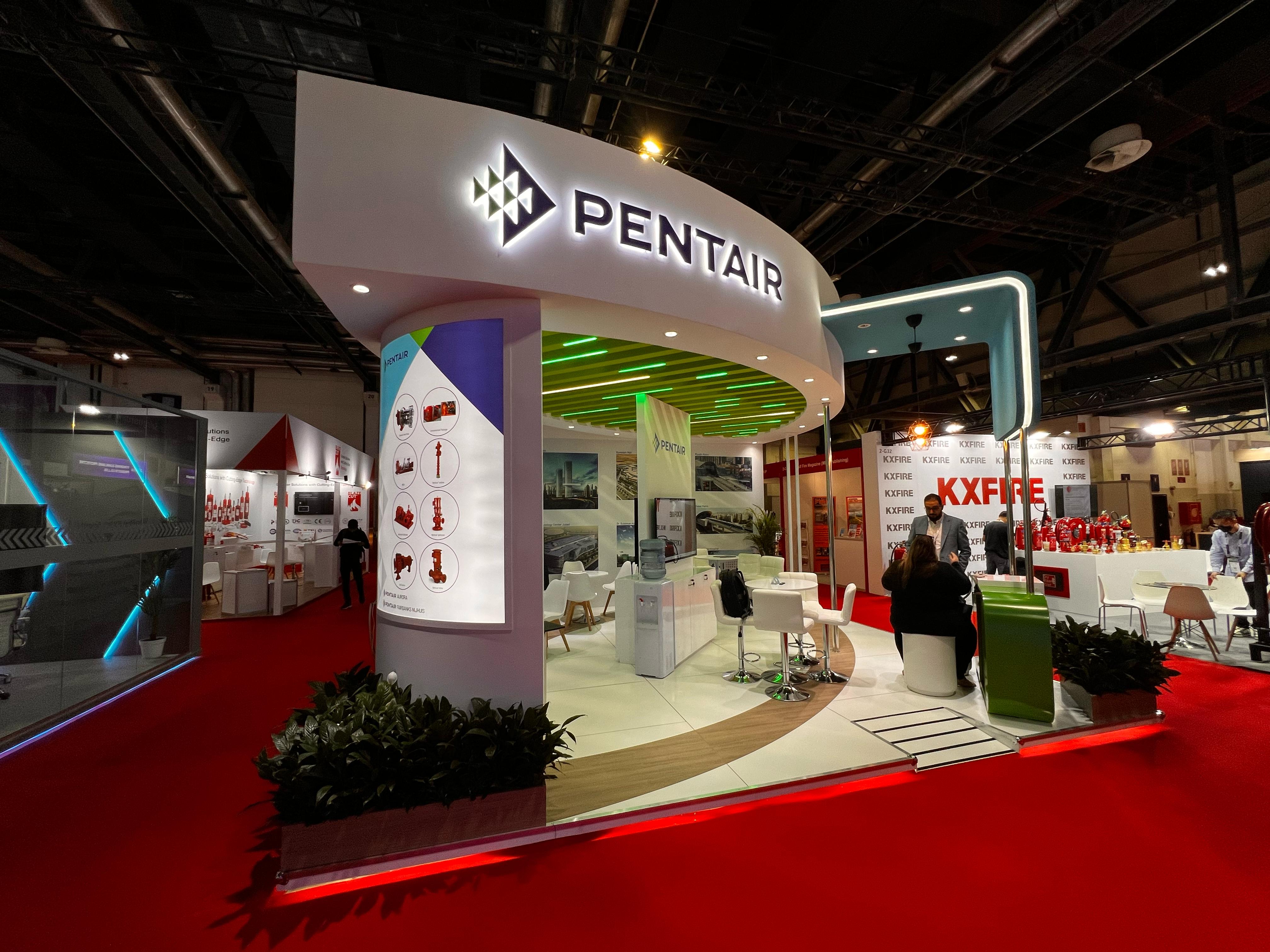 Pentair at Intersec Background