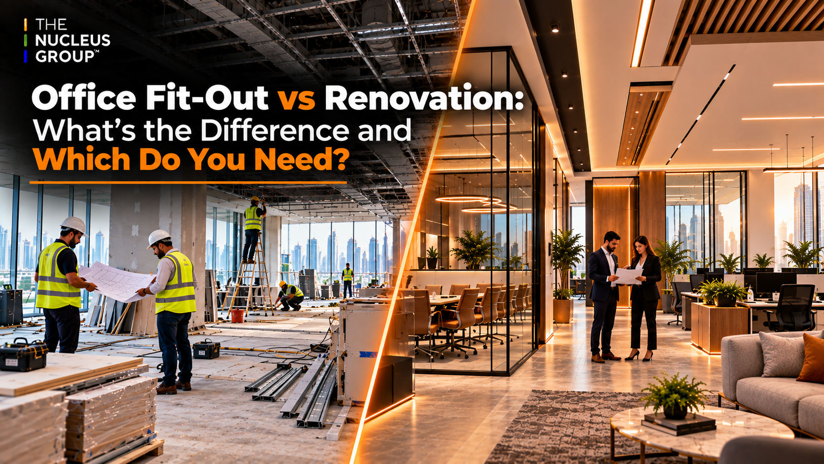 Office Fit-Out vs Renovation, What's the Difference and Which Do You Need