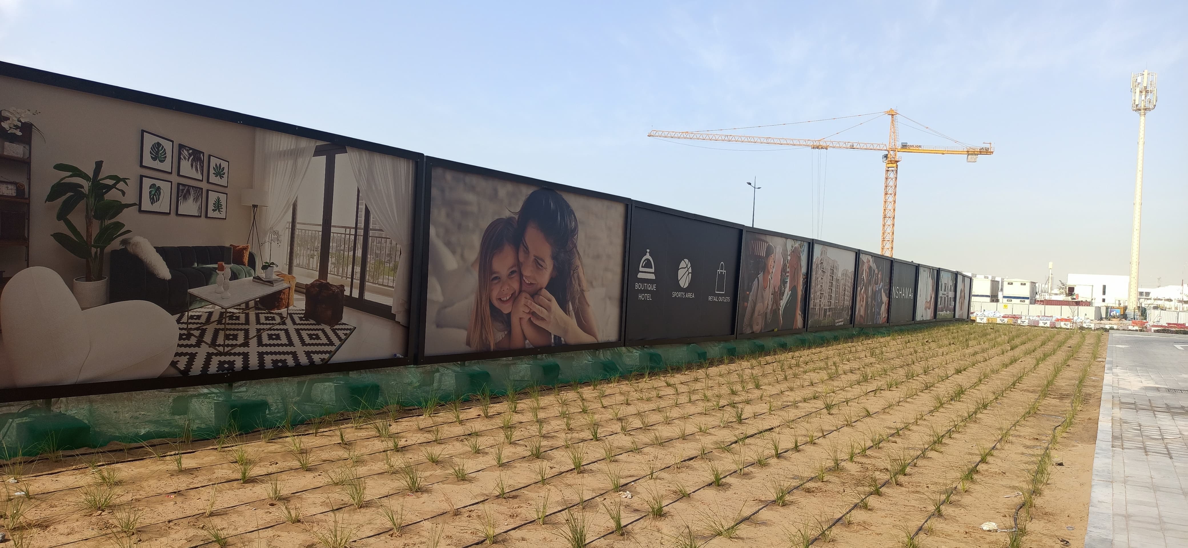 Nshama Township - Dubai Background