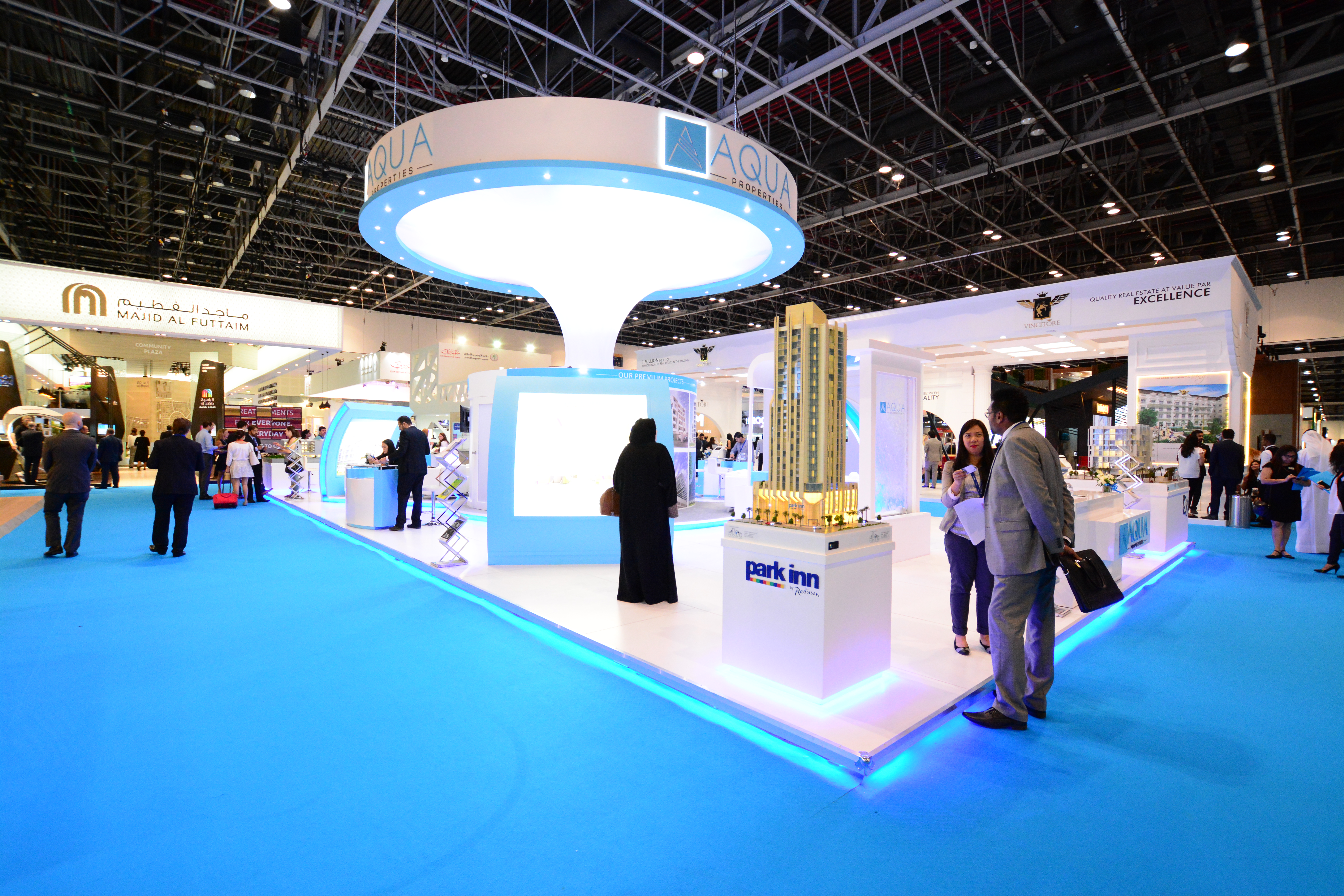 Aqua Properties - Cityscape Background